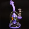 Pilzglas Bong Duschkopf Perc Shisha Ball Style Öl Dab Rigs einzigartige Bongs Rauchrohre 14mm Gelenk mit Glasschale
