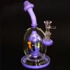 Champignon Verre Bong Pommeau De Douche Perc Narguilé Boule Style Huile Dab Rigs Unique Bongs Fumer Tuyaux 14mm Joint Avec Bol En Verre