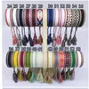2024 Hot Sale Women Bracelet Handmade Letter Embroidery Cotton Bracelets Brands Fabrics Tassel Adjustable Bangle Wholesale