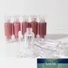 New Arrival DIY Empty Gloss Tubes With Brush 5ml Plastic Cute Candy Shape Lip Gloss Tubes Cosmetic Sample Containers