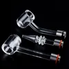 Q020 Pipe à fumer Dab Nails 510 Quartz Banger Nail 45/90 degrés plates-formes pétrolières tuyaux de barboteur outil de bang d'eau en verre