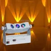 6 pièces lumières dmx sans fil LED uplight 3x10W RGBA 4in1 Tri Beam batterie puissance dj éclairage de mariage mur rondelle effet lumière pour le divertissement