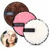 Make-up Entferner Pads Mikrofaser Wiederverwendbare Gesicht Handtuch Make-Up Tücher Tuch Waschbar Baumwolle Pads Hautpflege Reinigung Puff J1546