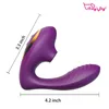 Tracy's Dogﾮ vibratore per succhiare il clitoride G Spot vibratori per clitoride stimolatore del clitoride ricaricabile con 10 giocattoli sessuali di aspirazione CX200708