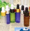 15ml PET Bottle With Pure Dropper Perfume Sample Tubes For Essential Oil Liquid Reagent Pipette Refillable Bottle Empty c787