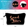 MPB011 DIY 3D-skrivning Top Quality Lady Makeup Pouch Kosmetisk väska Kopplings toalettartiklar Travel Kit Casual Small Purse