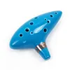 Zauważ cała Ocarina 12 Tones Alto C z książką piosenki wyświetlacz stojak na szyję sznur niewielki 4214741