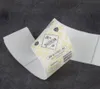 Индивидуальные открытый PVC Безопасный разум предупреждение Клейные этикетки с логотипом Прочный печатный ролл-лейбл для рекламной наклейки
