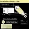 Auto 921 912 LED-Rückfahrscheinwerfer, extrem hell, T16 W16W, T15, Rückfahrstopp, Rücklicht, Canbus-Leuchtmittel, Rückfahrscheinwerfer, 3014 Chip, 87 SMD