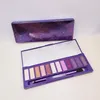 Newest Ultraviolet Purple 12 color eye shadow palette Shimmer Matte palette Easy to Wear high quality free shipping holike