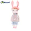 Gepersonaliseerde Metoo Angela Keppel Konijn Doll Meisje Baby Gevulde Dieren Slapende Bunny Rabbit Pluche Speelgoed Zachte Toy Aangepaste Naam