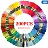 50/100/120/124/150/200/250 Pcs Anchor Similar Cross Stitch Cotton Embroidery Thread Floss Sewing Skeins Craft