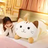 cute cat plush toy big fat kitten doll sleeping pillow for kids birthday gift sofa bed decoration 120cm 150cm DY50879