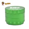 Honeypuff Classic Tobacco 4 층 분쇄기 절단 블레이드 68mm 특허 알루미늄 DIY 분쇄기 분쇄기 흡연 액세서리