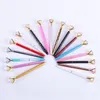 Top Fashion Diamond Ballpoint Pen With Large Crystal Glass Diamond luxury pen Creative School Office Supplies Christmas gifts