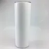 Sublimation 20oz Skinny Tumbler Blank Straight Tumbler with Lid Double Wall Slim Tumblers Vacuum Insulated Car Mug Straight and Tapered