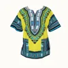 2016 XXXL Plus Size Afryki Moda Dashiki Design Kwiatowa sukienka Afryki Tradycyjny Dressiki Dressiki dla mężczyzn i kobiet L7d5 #