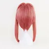 Spiel doki doki literaturclub monika cosplay wig braun long rangytail hair 95cm5561178