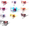 Hot Sale Kids Bow Sunglasses Clamshell Sun Mirror Girls Eye Decoration Clear Lens Glasses Candy Colors Bowknot Sunglasses For Girls M034