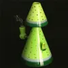 8inch Watermelon Dab Rig hookahs with 14mm Bowl Perc Glass Bong Heady Mini Pipe Wax Oil Rigs Bubbler