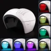 7 colori LED luce trattamento viso macchina di bellezza maschera per terapia fotonica PDT per la rimozione delle rughe antiacne ringiovanimento della pelle del viso