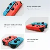 ワイヤレスBluetooth左右ジョイスコンコントローラージョイスティックゲームパッドコンソールNINTENDスイッチNSジョーコン