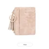 Women RFID Blocking PU Leather Wallet Card Holder Organizer Girls Small Cute Coin Purse with ID Window