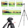 Selfie Video Yunteng VCT 5208 RM Alüminyum Tripod 3 Yollu Kafa Bluetooth Uzaktan Kamera Telefonu Tutucu Klip Için