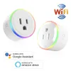 Smart Plug WiFi Mini Socket Smart Outlet, Arbeta med Alexa och Google Home, No Nub Required, Fjärrkontroll Dina enheter