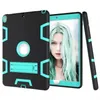 Protective Cover Tablet Case For iPad mini 1 2 3 4 Air 2 Pro 9.7 10.2 10.5 11 2017 2018 Shockproof Robot Military Extreme Heavy Duty Stand