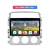 Android 10.0 Quad-Core 2 Din bil Video Stereo Head Unit i Dash Autoradio GPS Navigation 2GB Ram Bluetooth Spegel WiFi för Suzuki Liana 2007-2013