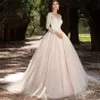 Robe de mariée de mariée à manches longues Sexy Vol V Numbophe 2022 Robe de mariée Pays Western Vintage Robes de mariée sur mesure