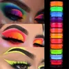 Lidschatten 12Box/Set Beauty Glazed Makeup Lidschatten-Palette Fluoreszierender Textmarker Schimmer Make-up-Pigmentpalette Kosmetik-Kit