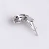 Fine 925 Sterling Silver Bails Cubic Zirconia Bails Jewelry Findings Ice Pick & Pinch Bails 10 Pieces
