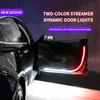 2X 12 M voiture LED porte voyant d'avertissement bande Flexible décoration bienvenue lampe étanche signal de stationnement lampe anti collision sécurité 2542514