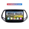 Android 10 Autoradio Vidéo pour Jeep COMPASS 2017-2018 Gps Lecteur Dvd Navigation 9 Pouces Écran Tactile Système Multimédia Caméra OBD