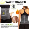 LAZAWG Waist Trainer Belt Waist Cincher Trimmer Slimming Body Shaper Sport Girdle Back Support Elastic Compression Cincher Belt Y200710