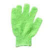 Peeling Bath Glove Body Scrubber Handschuh Nylon Duschhandschuhe Body Spa Massage Tot Hautzellenentferner 1 Paare 2 PCS2822023