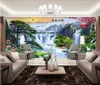 Custom photo wallpapers for walls 3d mural wallpapers Chinese pastoral landscape mural painting living room sofa background wall decoration