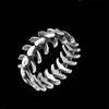 1pc Worldwide Spine Ring 316L Stainless Steel Band Party Fashion Jewelry Cool Fish Bone Unisex ring1863808