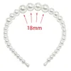 Nieuwe Extreme Luxe Haar Hoop Klassieke Ontwerp Volledige Faux Pearls Multi Style Optionele Mooie Slanke Hoofdband