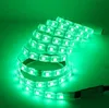 Fernbedienung 5050 LED Bunter Blitzlichtstreifen, Stroboskoplichtgürtel, dekorative Lichter, Hintergrundbeleuchtung, weiches PVC mit 3M-Stick, wasserdicht