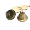 38mm Bell Metal Vintage Hem Hängande Dekorationer Vind Chimes DIY Tillbehör Handikraft Pet Jingle Bell Ornament Juldekoration