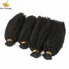 Afro American Curly 4B pré-ligado I Dica extensões de cabelo humano estilo moda fofo 0.5g / 0.8g / 1G / Strand