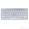 2020 Nowy Ultra-Slim Bluetooth Keyboard Univational for iOS / androids / Windows System z pakietem skrzyni