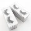 VisoFree Toptan 20/30/50/100 Pairs Kirpikler 3D Faux Vizon Lashes Doğal El Yapımı Göz Kirpikler Tam Şerit Makyaj Vizon