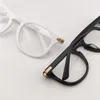 Novo design de moda óculos ópticos 0011 lentes transparentes com armação de borboleta retro estilo simples óculos transparentes podem ser equipados com estojo