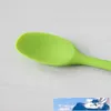 Resistente ao calor flexível integram a colher de silicone colher multifuncional scraper spatula sorvete bolo de sorvete para a máquina de cozinha da pá