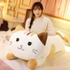 cute cat plush toy big fat kitten doll sleeping pillow for kids birthday gift sofa bed decoration 120cm 150cm DY50879