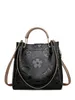Big Women Bucket Bag Female Shoulder Bags Large Size Vintage Soft Leather Lady Cross Body Handbag for Women Hobos Bag Tote1